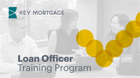 loan officer paid training program.